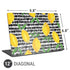 Bouffants and Broken Hearts Lemons 2 Universal Laptop 12in (9.8 x 6.8in) Skin